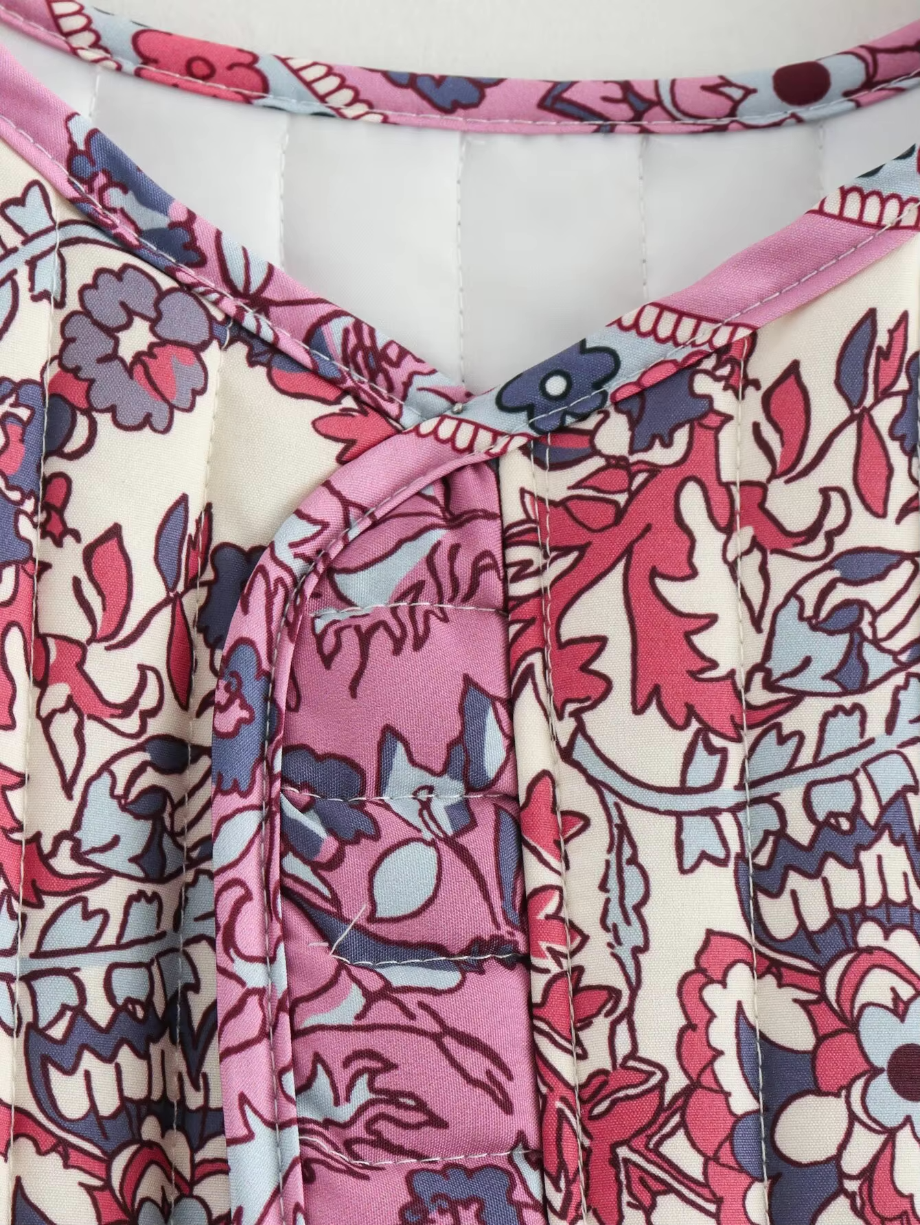 Veste sans manche rose