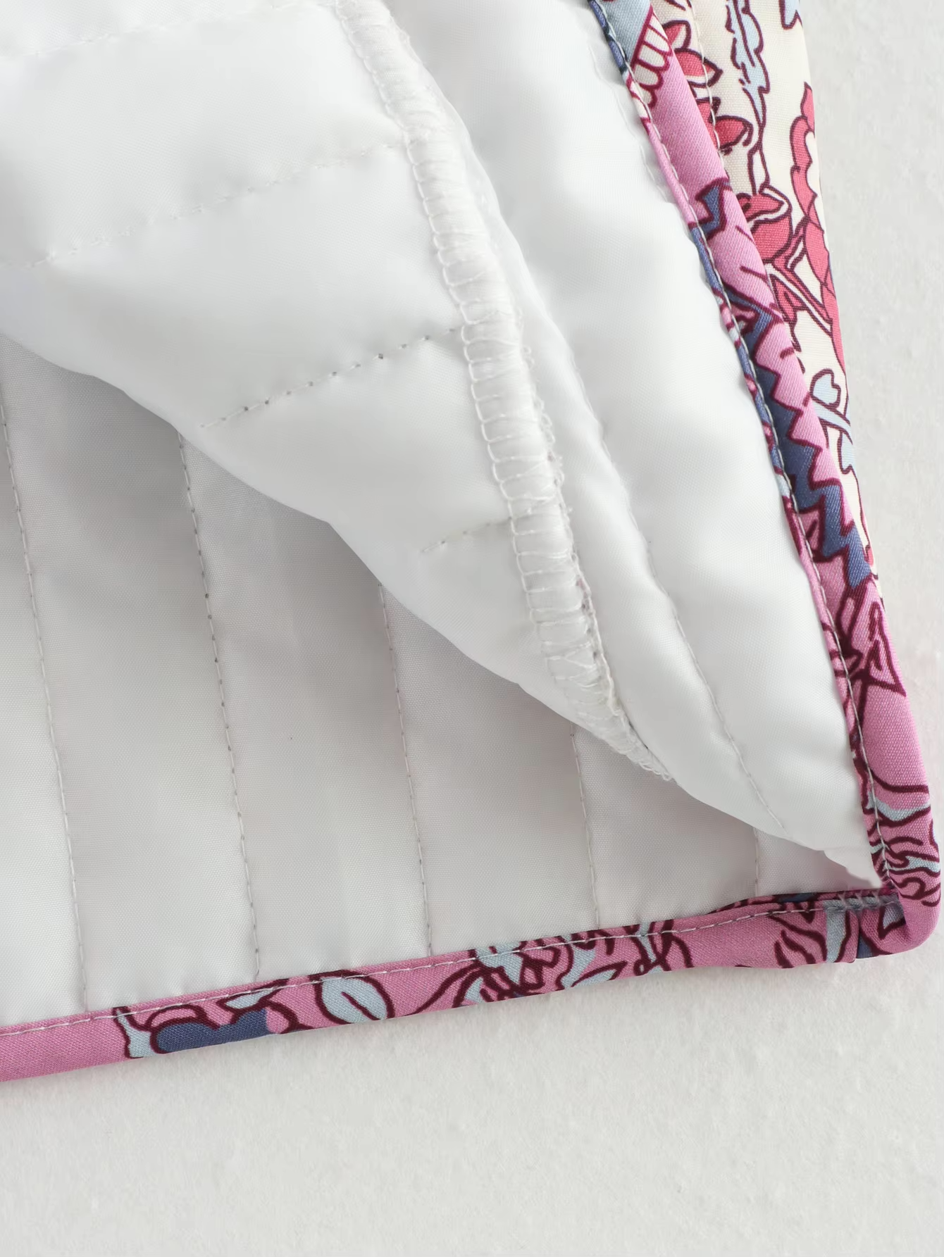 Veste sans manche rose