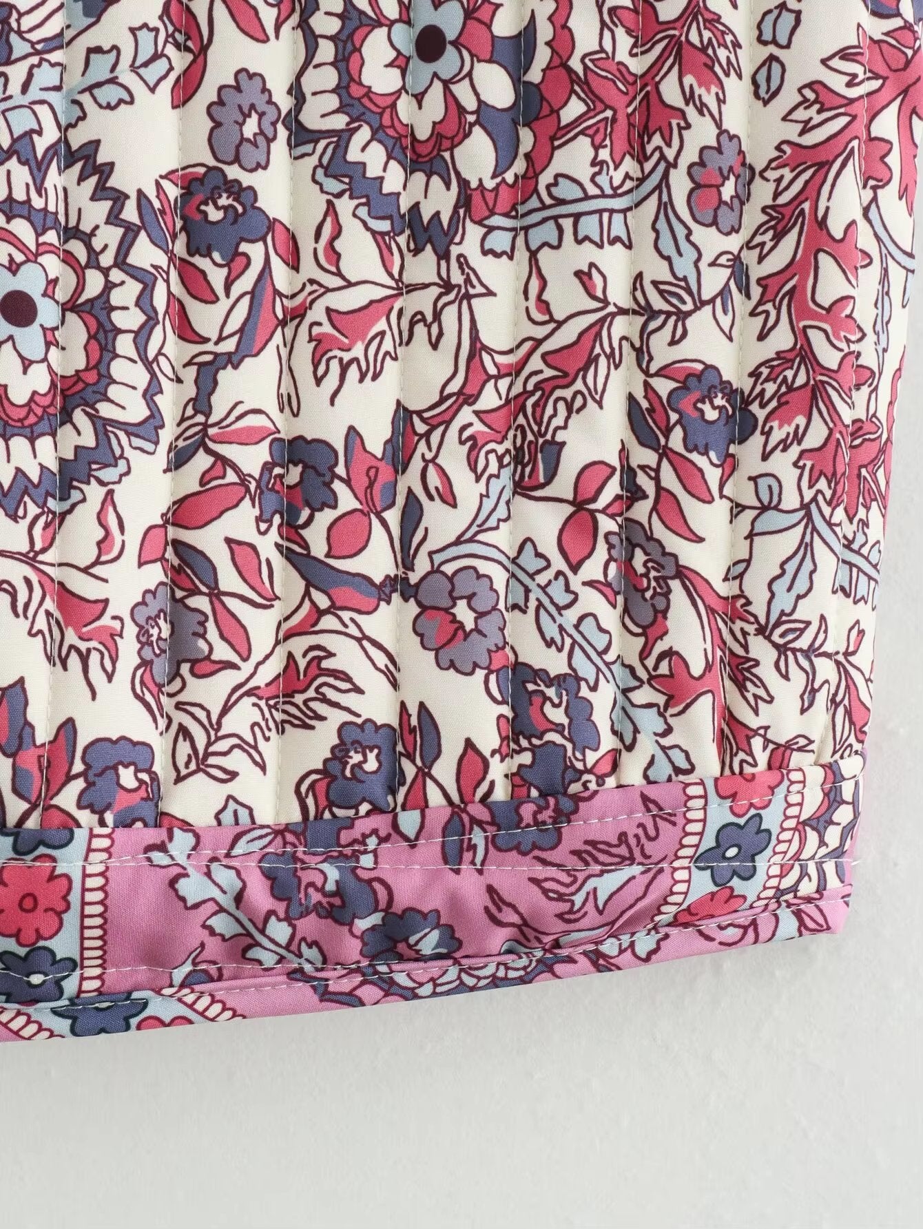 Veste sans manche rose