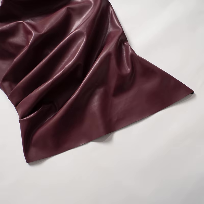 Top vintage rouge bordeaux