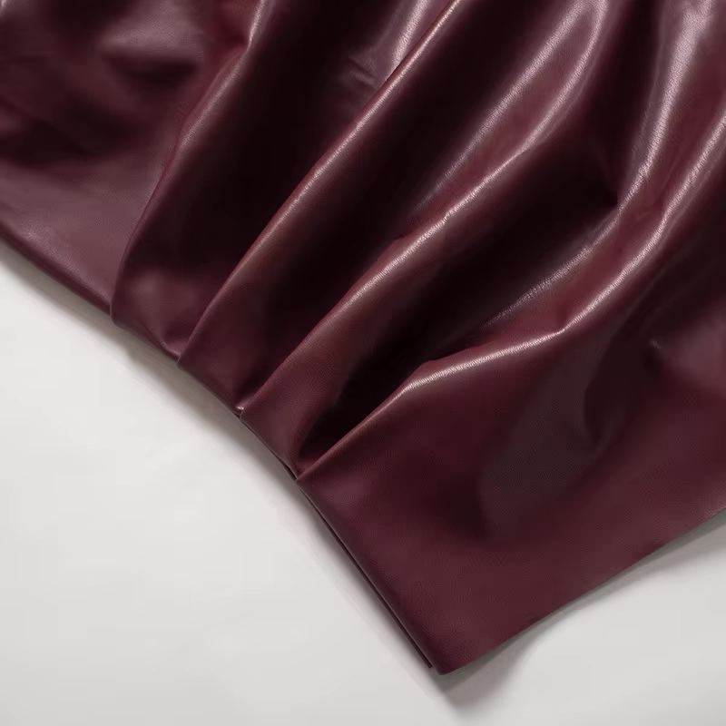 Top vintage rouge bordeaux