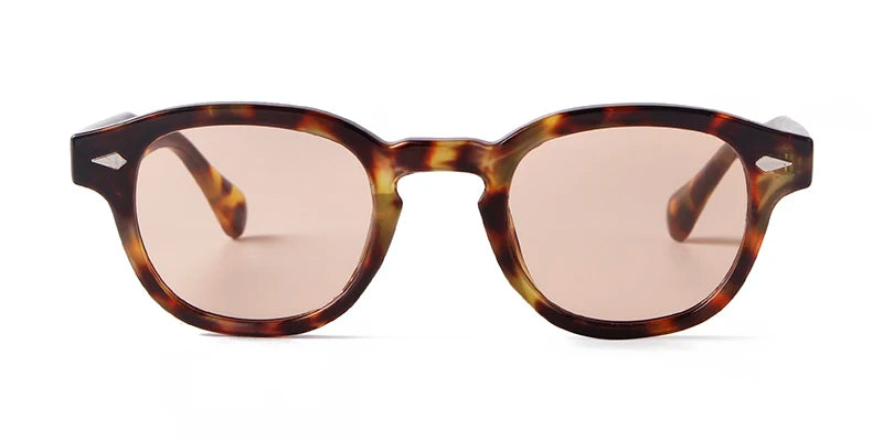 Lunette de soleil leopard rose