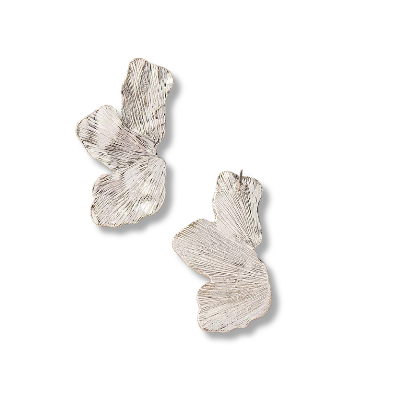 Boucle d'oreille fleur