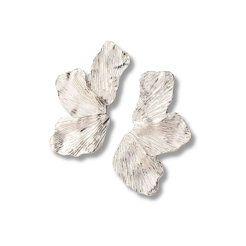 Boucle d'oreille fleur