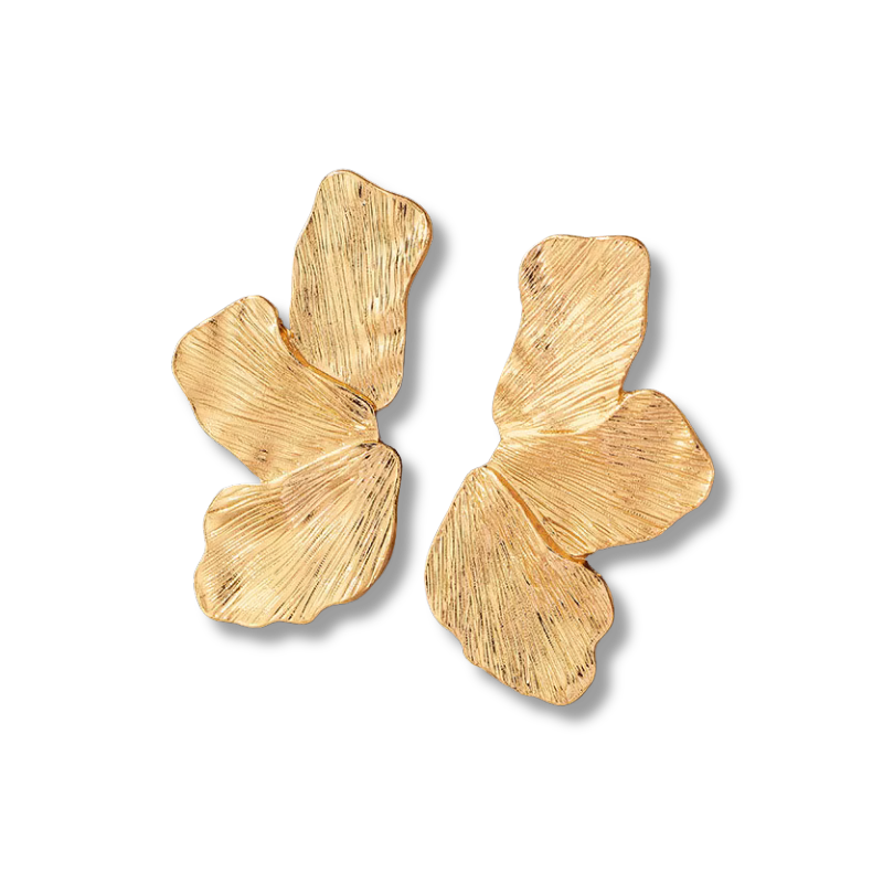 Boucle d'oreille fleur