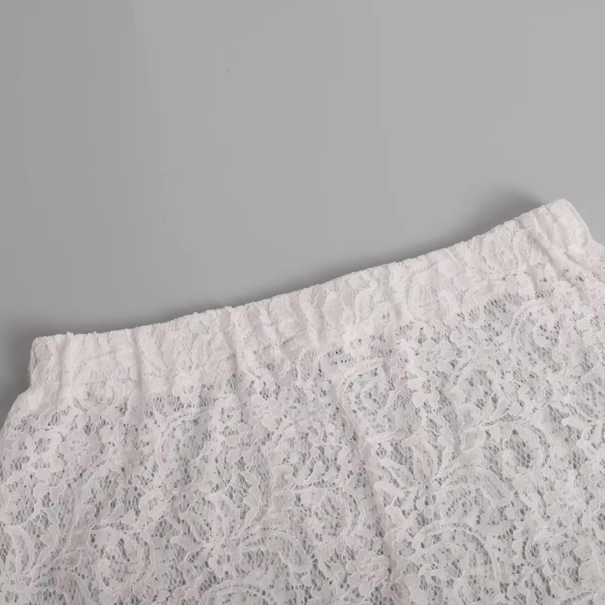 jupe dentelle blanche