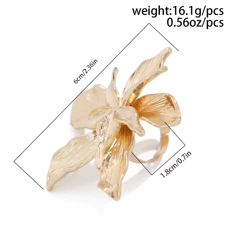 Bague fleur