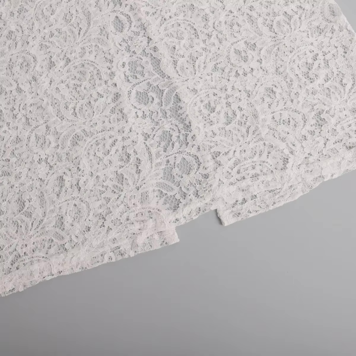 jupe dentelle blanche