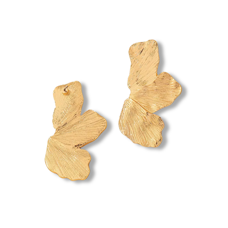 Boucle d'oreille fleur