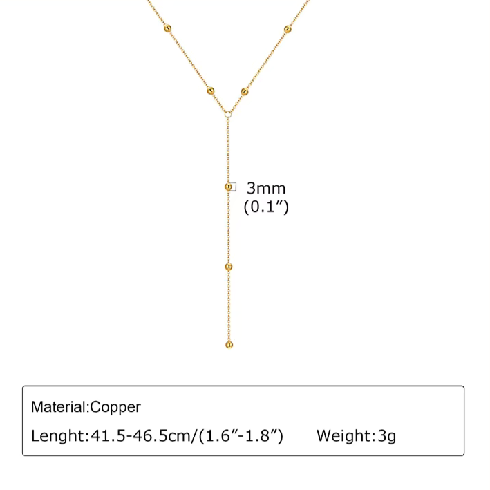 Collier long